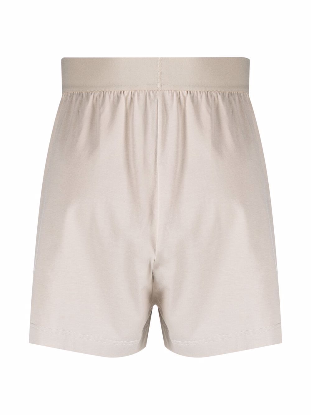 Fear Of God Shorts met logoband - CEMENT