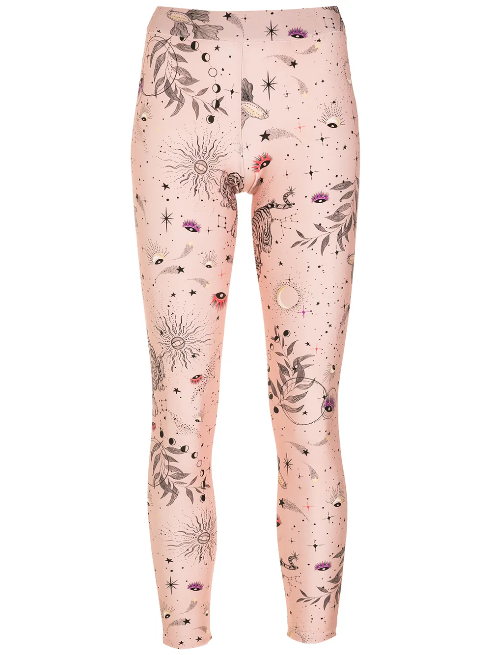 

Nk Gil star-print cropped leggings - Pink