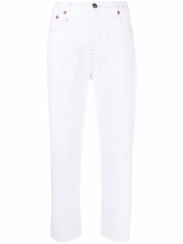 R13 Bale Cropped high-rise Jeans - Farfetch