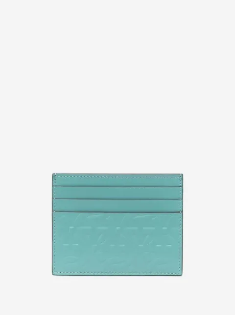 Ferragamo Gancini embossed cardholder