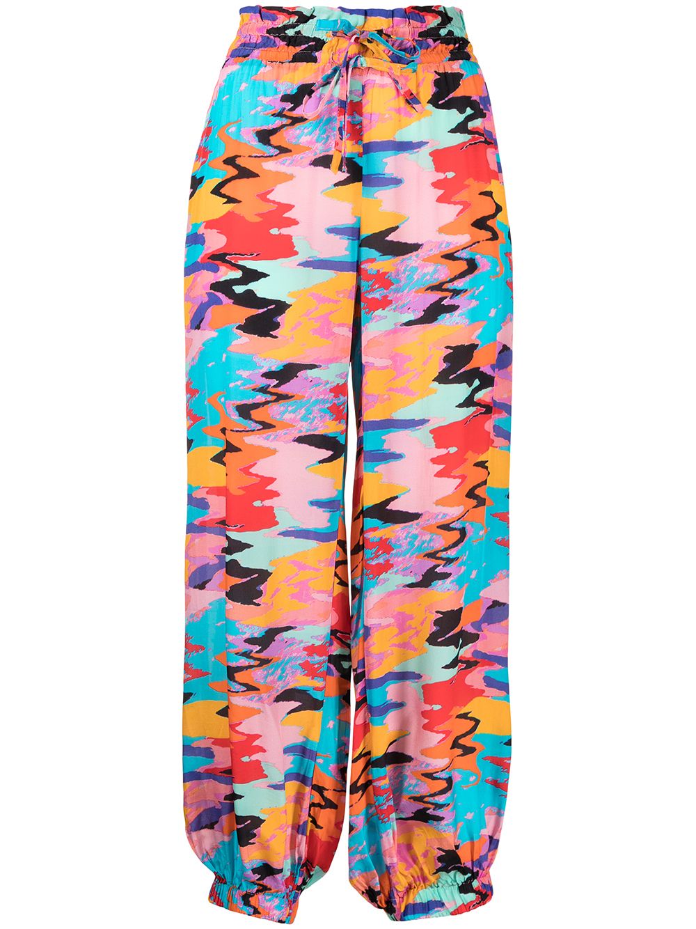 The Prem graphic-print trousers