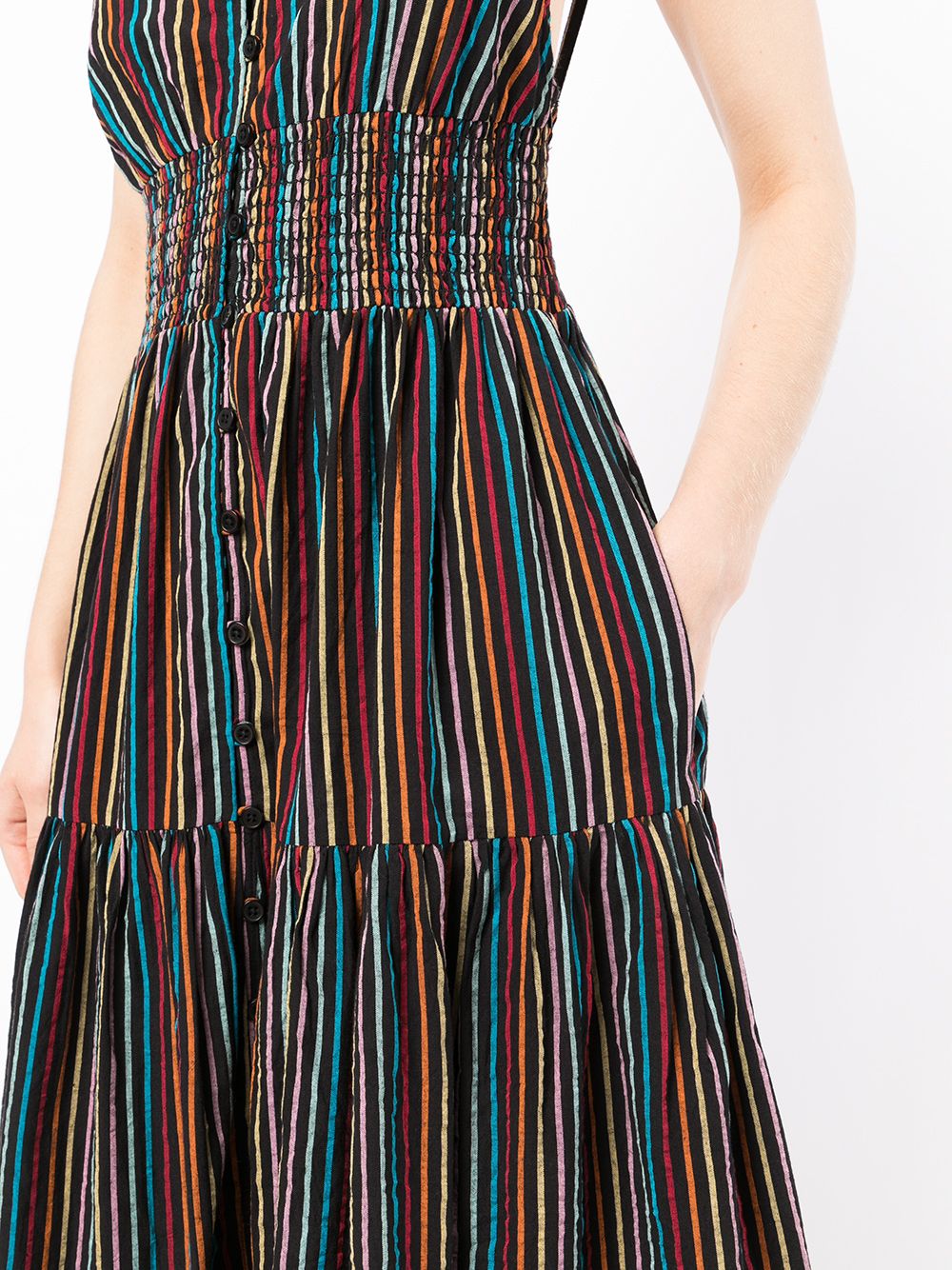 фото Solid & striped skylar tiered maxi dress