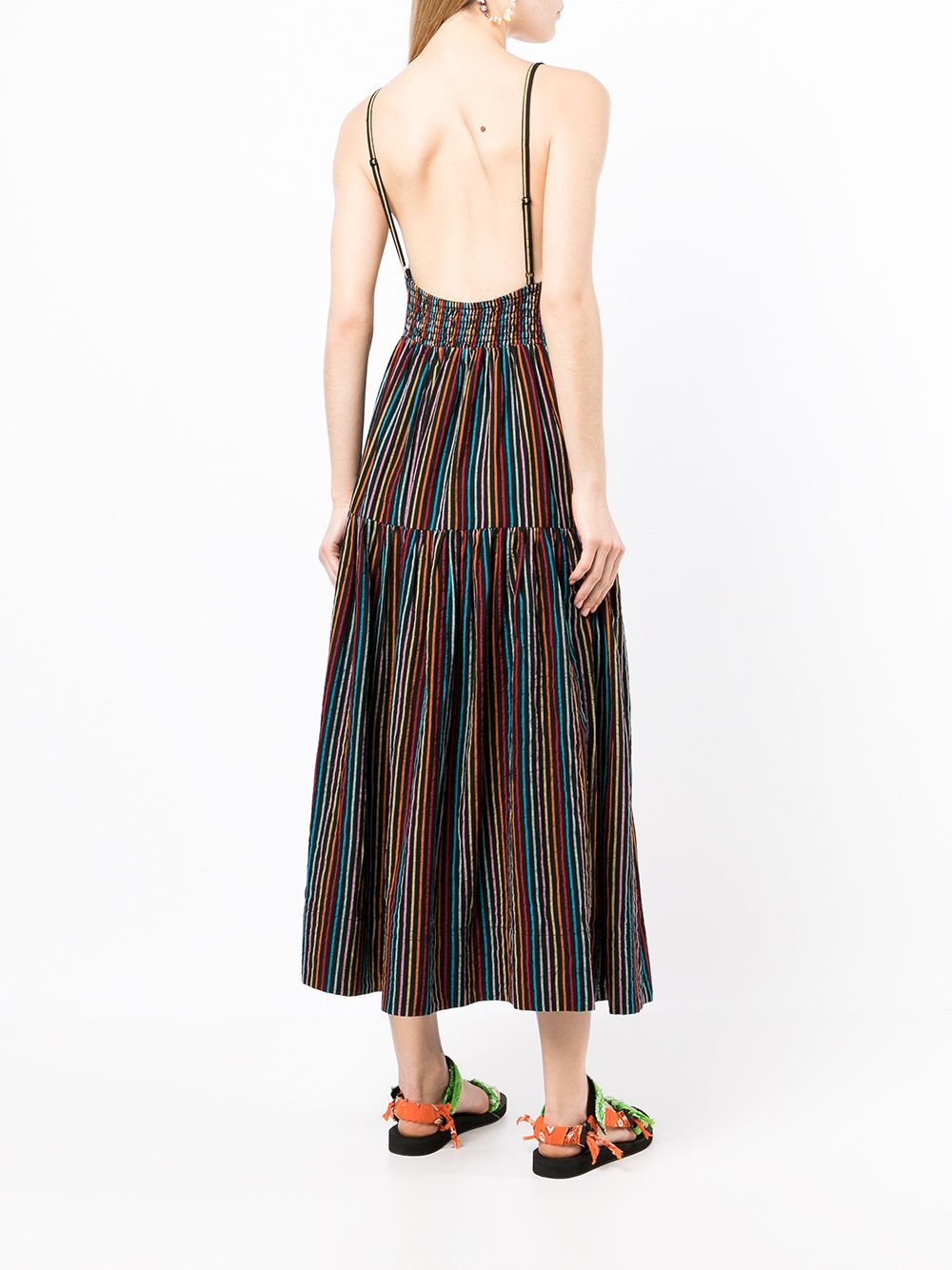 фото Solid & striped skylar tiered maxi dress