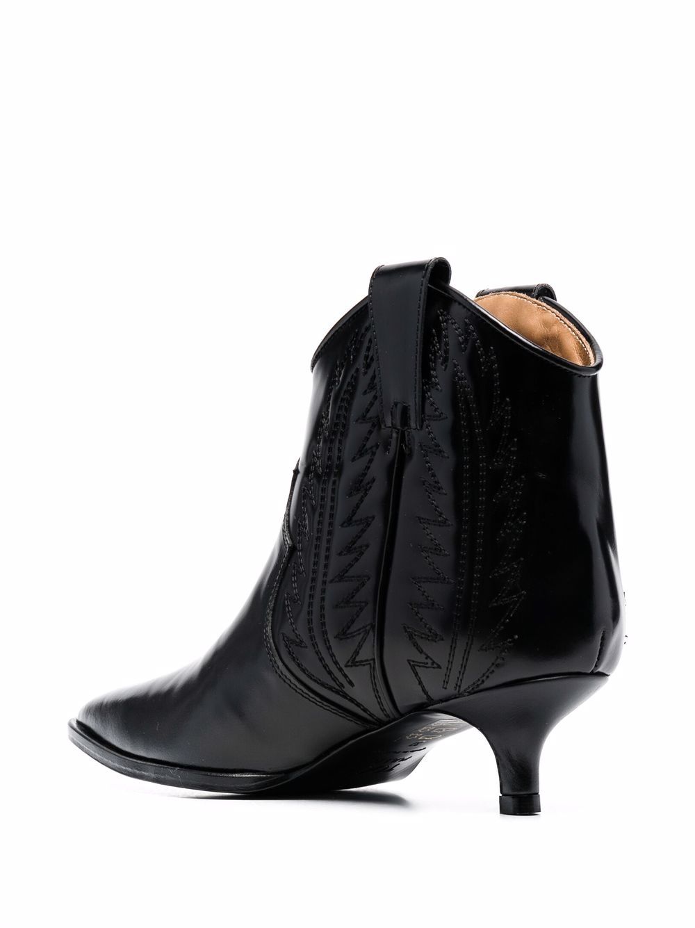 фото Toga pulla polished western ankle boots