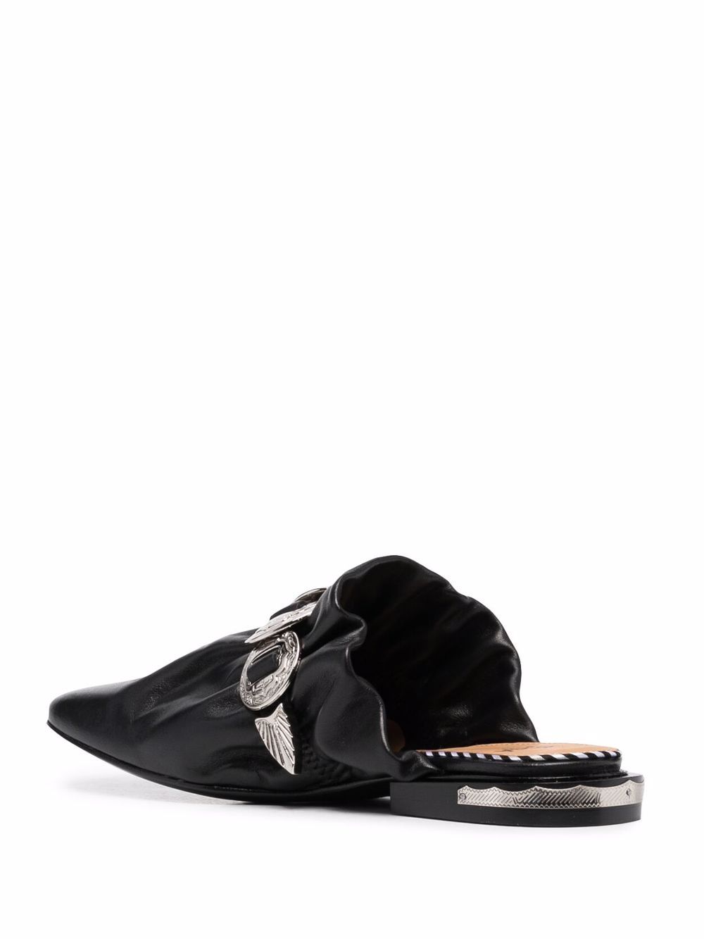 фото Toga pulla flat leather mules