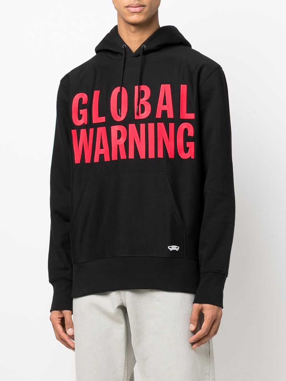 фото Vans худи с принтом global warning