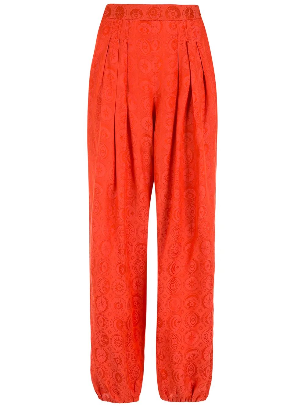 

Nk Lila jacquard pleated trousers - Red