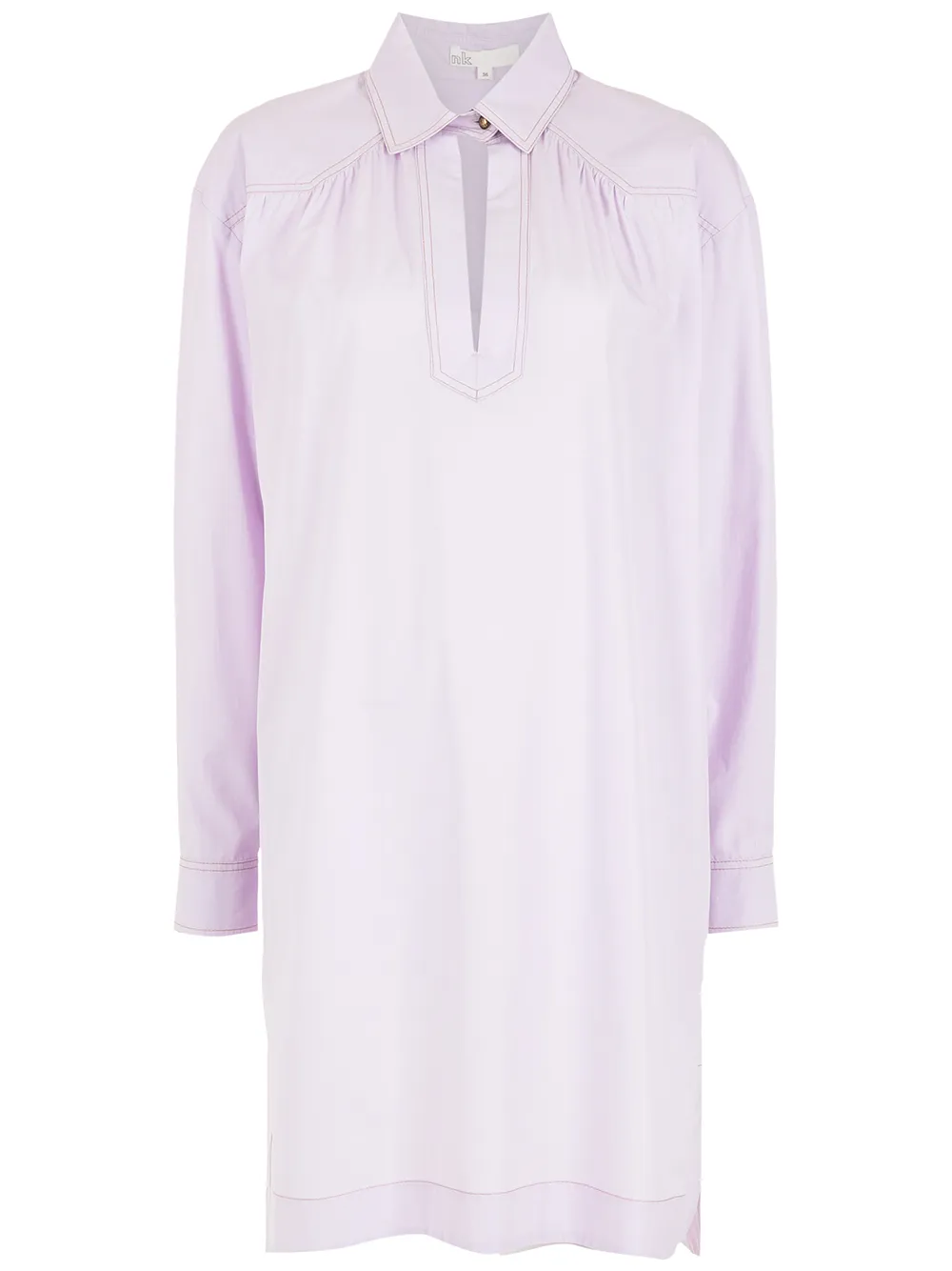 

Nk Junie longsleeved shirt dress - Purple