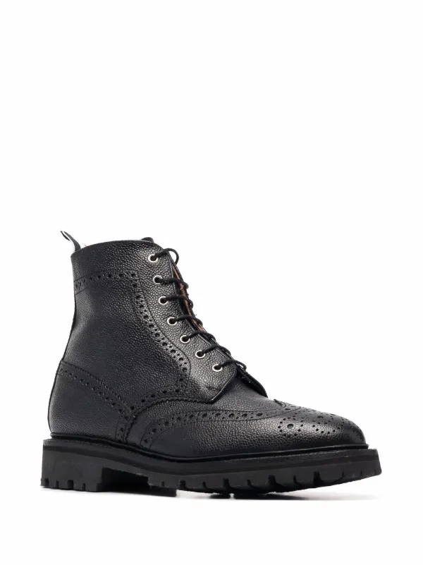 thom browne brogue boots