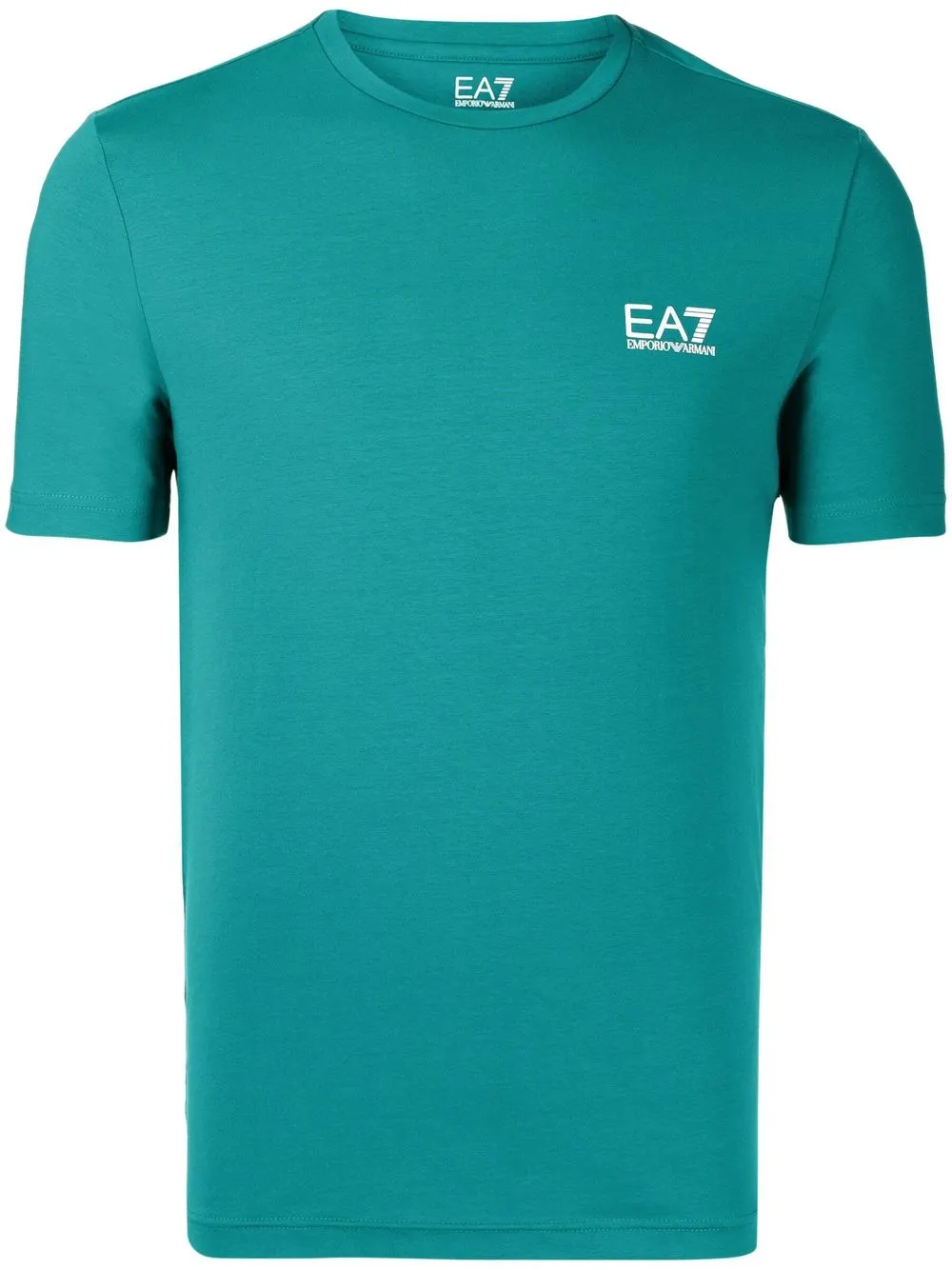 

Ea7 Emporio Armani playera manga corta con logo estampado - Verde