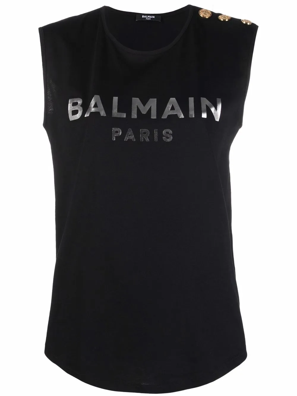 фото Balmain топ с логотипом