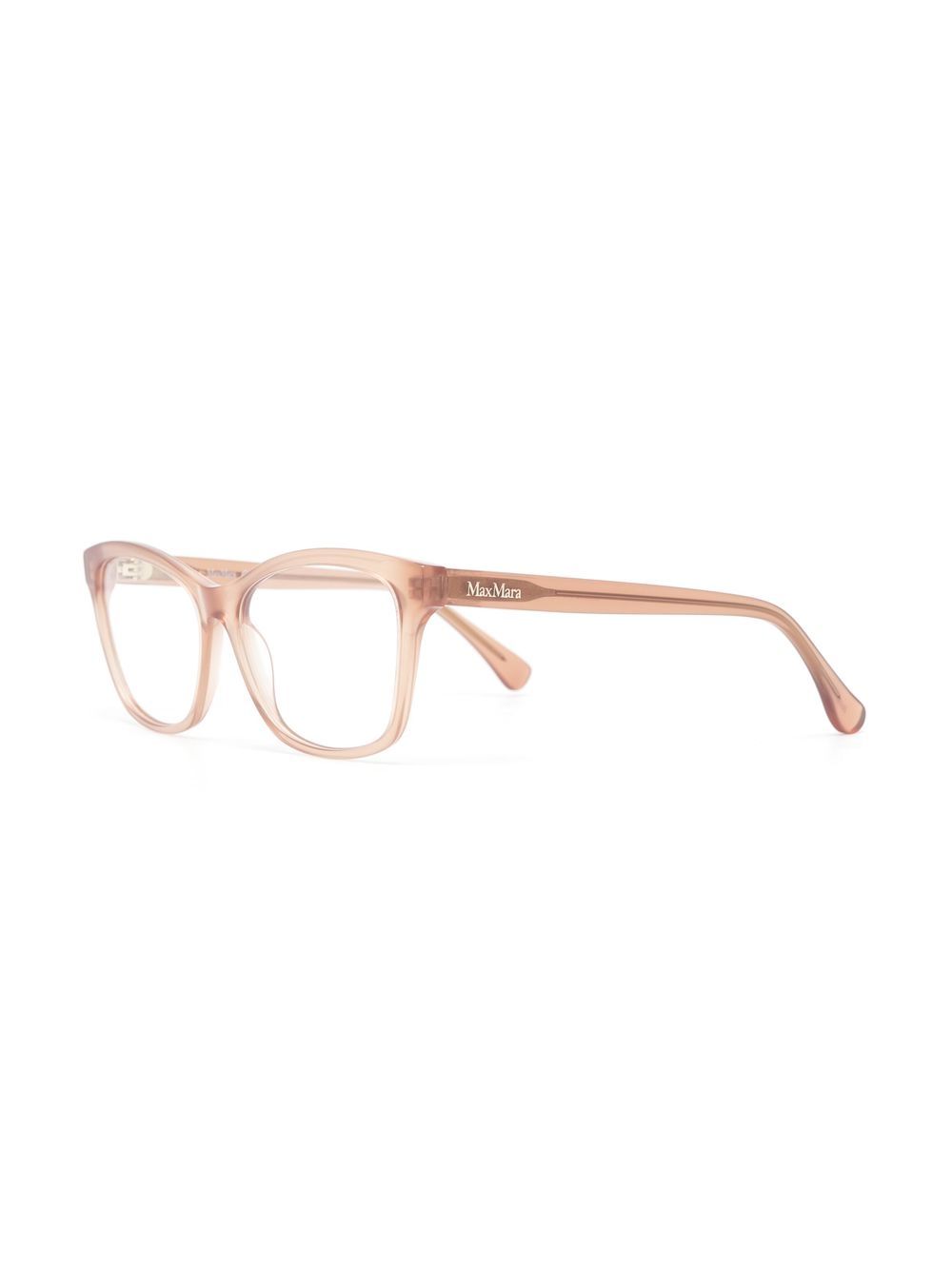 Max Mara Bril met wayfarer montuur - Beige