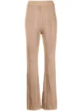 STAUD stretch flared trousers - Brown