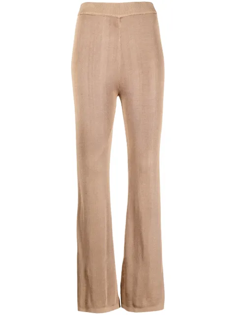 STAUD stretch flared trousers