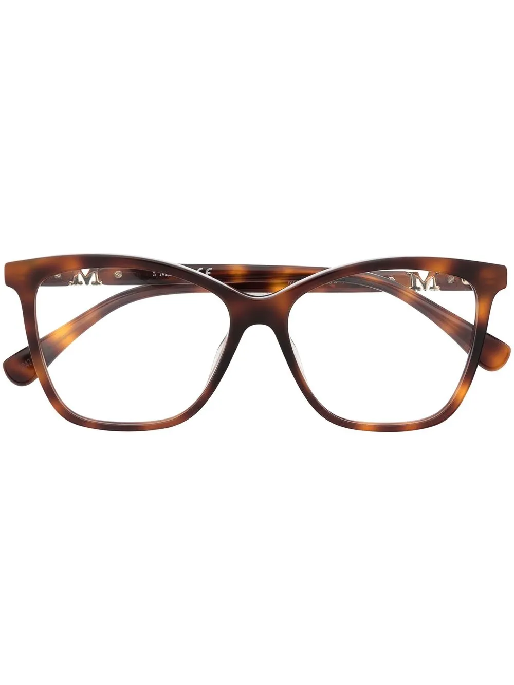 

Max Mara lentes con armazón wayfarer - Marrón