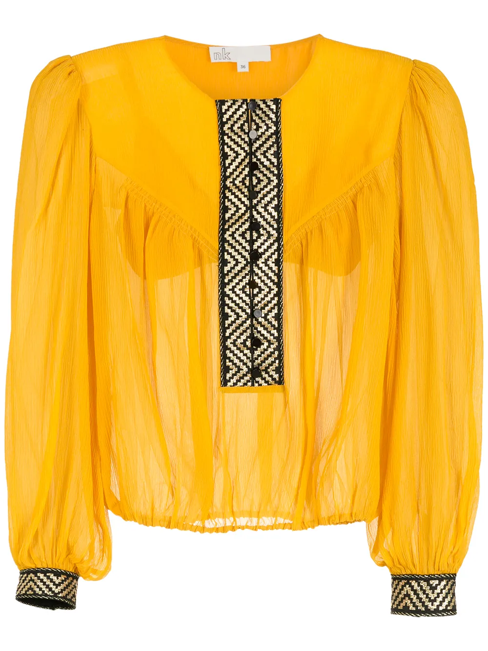 

Nk Babete silk blouse - Yellow