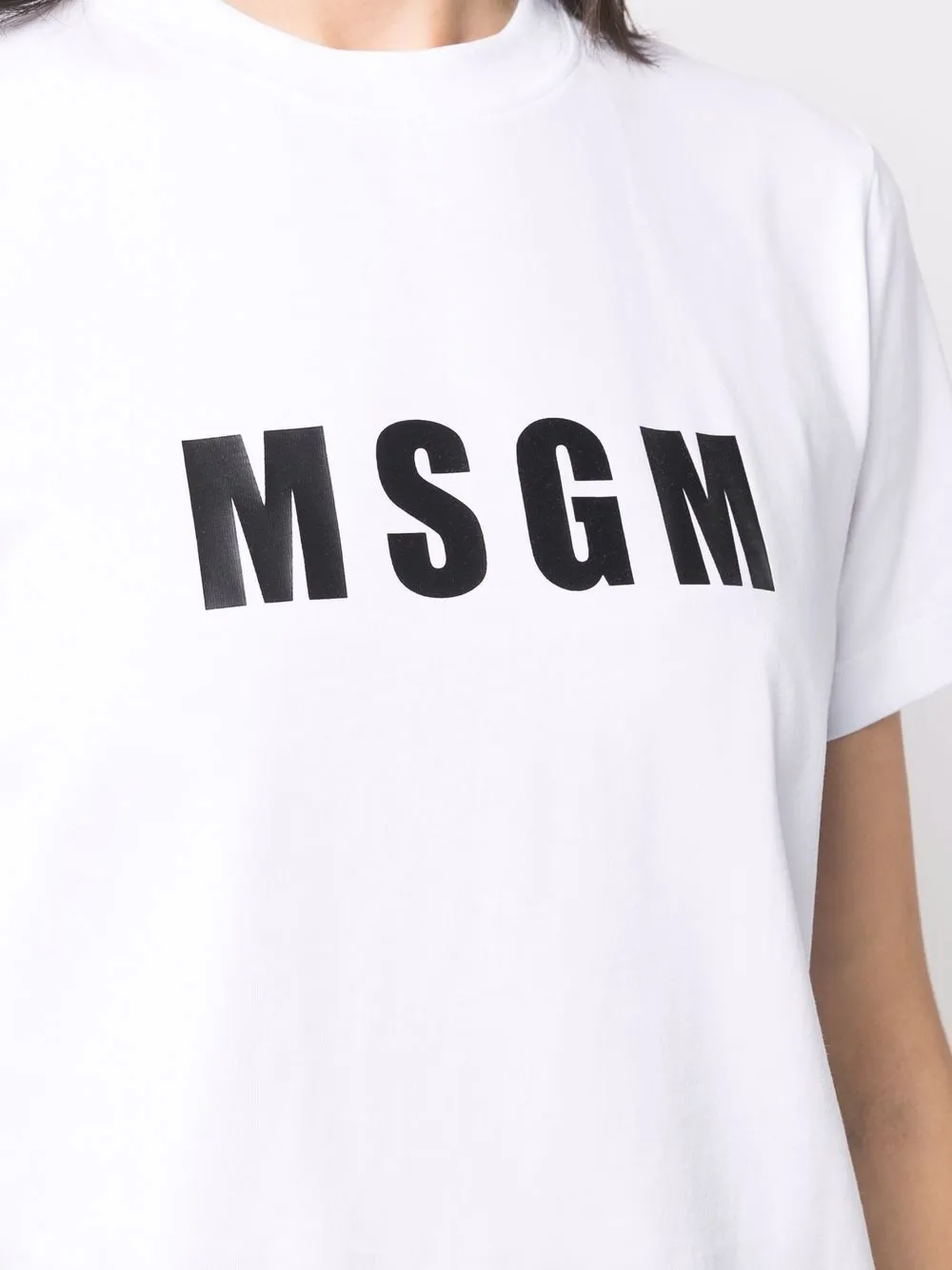 фото Msgm футболка с логотипом