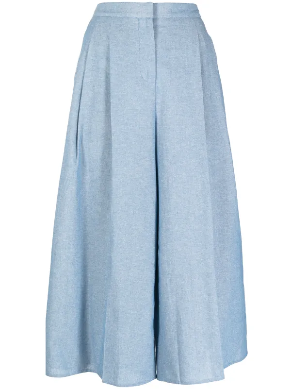 Carolina Herrera Pantalones Capri Anchos - Farfetch