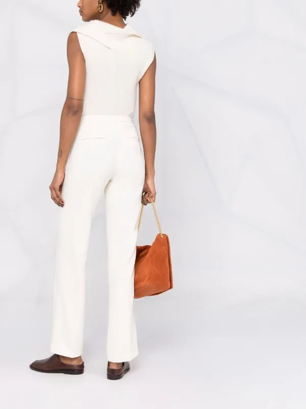 Theory Crepe straight-fit Trousers 
