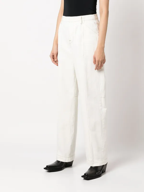 FRAME high-rise straight-leg jeans for 