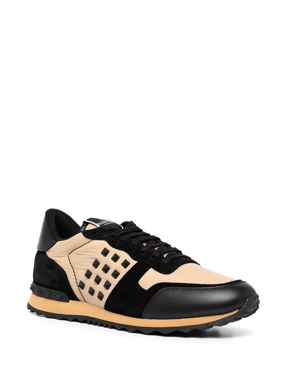 Valentino Garavani Rockrunner Low Top Sneakers Black Farfetch