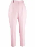 Alexander McQueen cropped tailored trousers - Pink