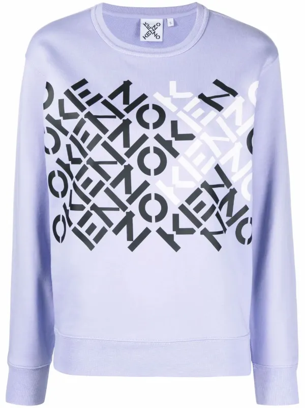 kenzo sweatshirt multi logo