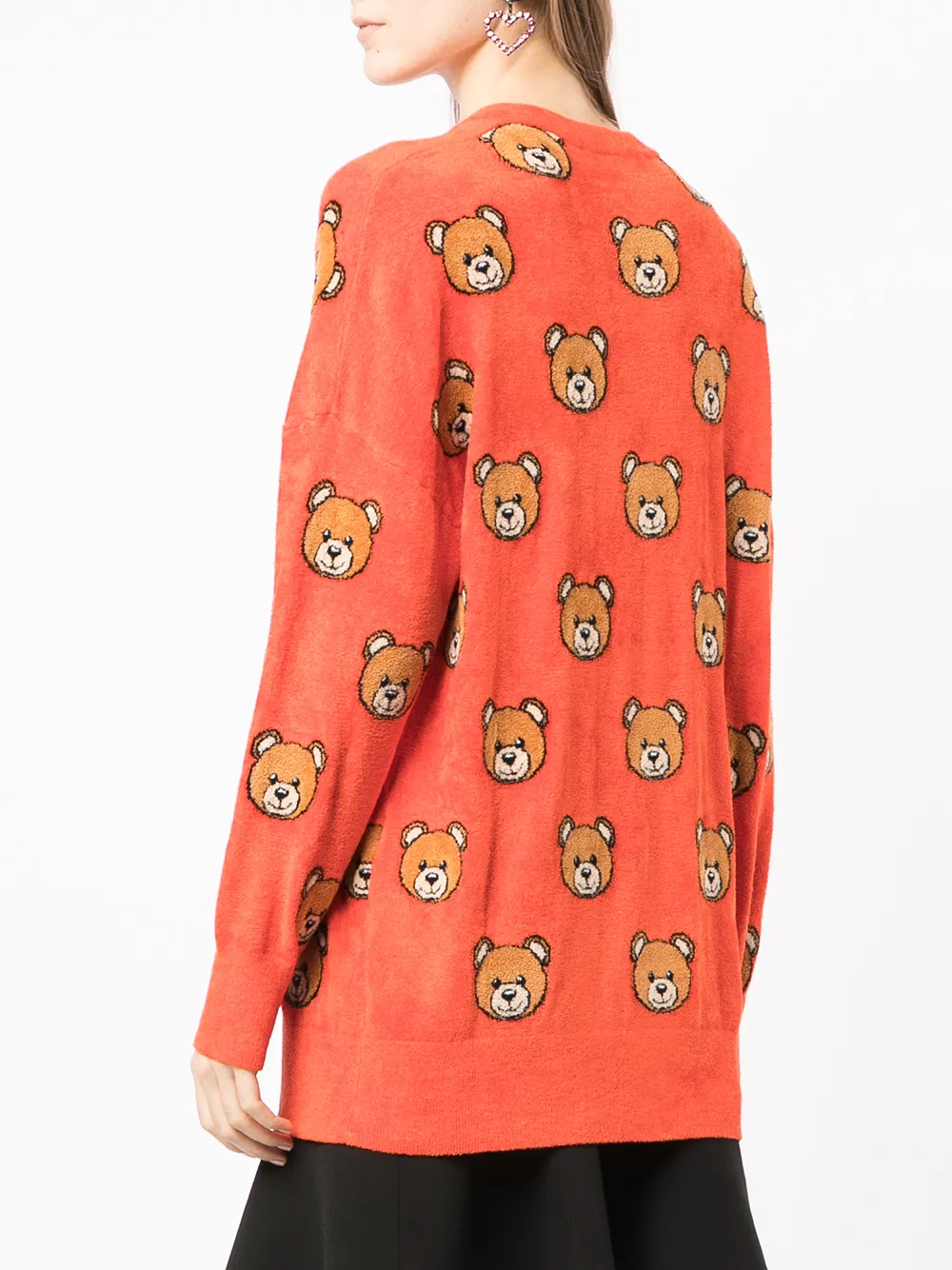 Moschino Teddy Bear-motif V-neck 