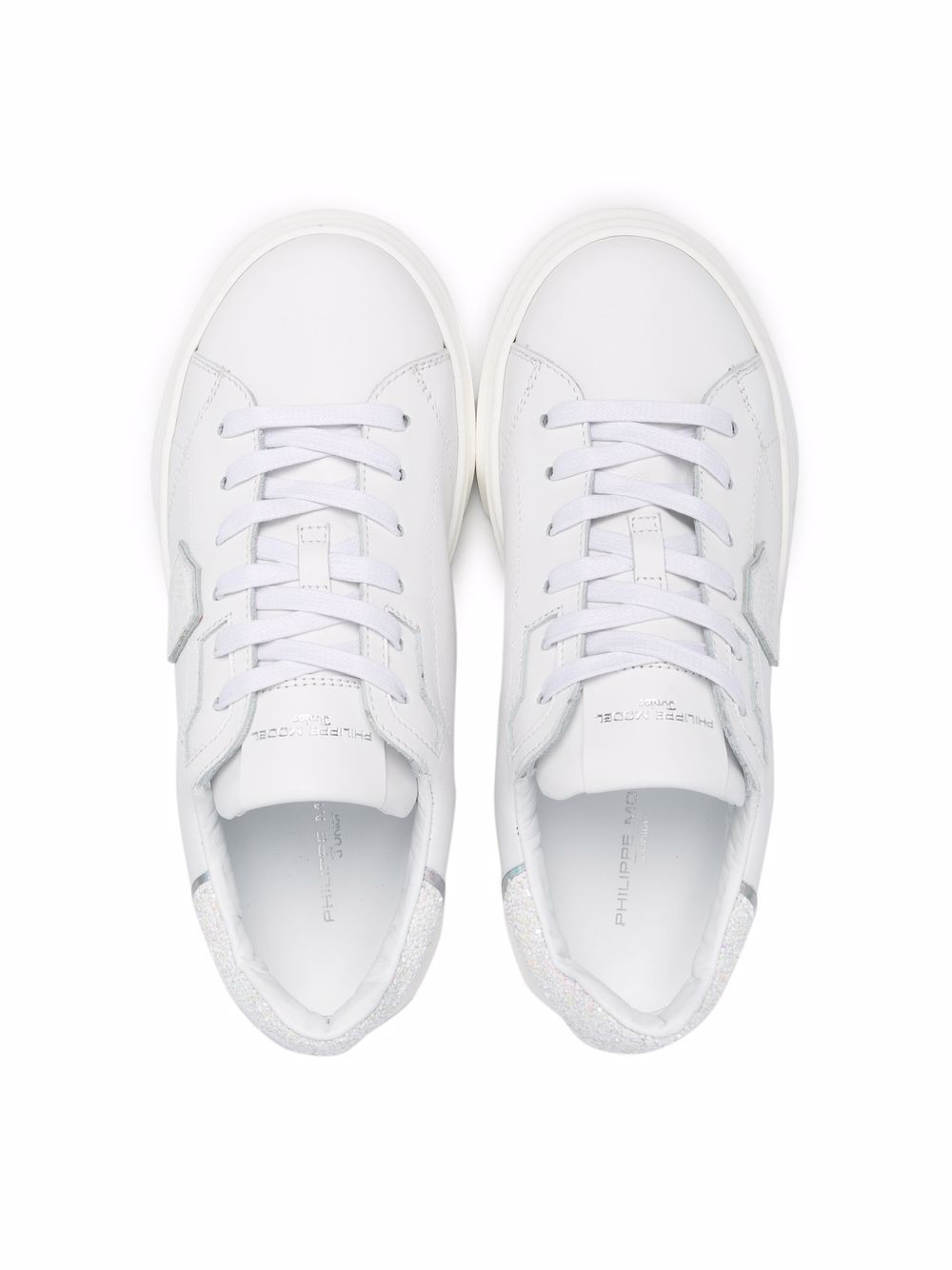 фото Philippe model kids teen logo patch sneakers