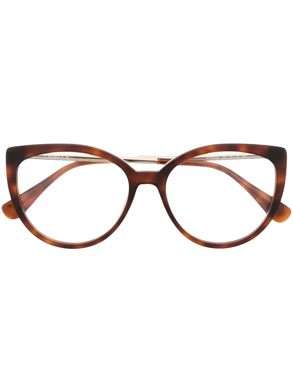 

Max Mara lentes con armazón redonda - Marrón