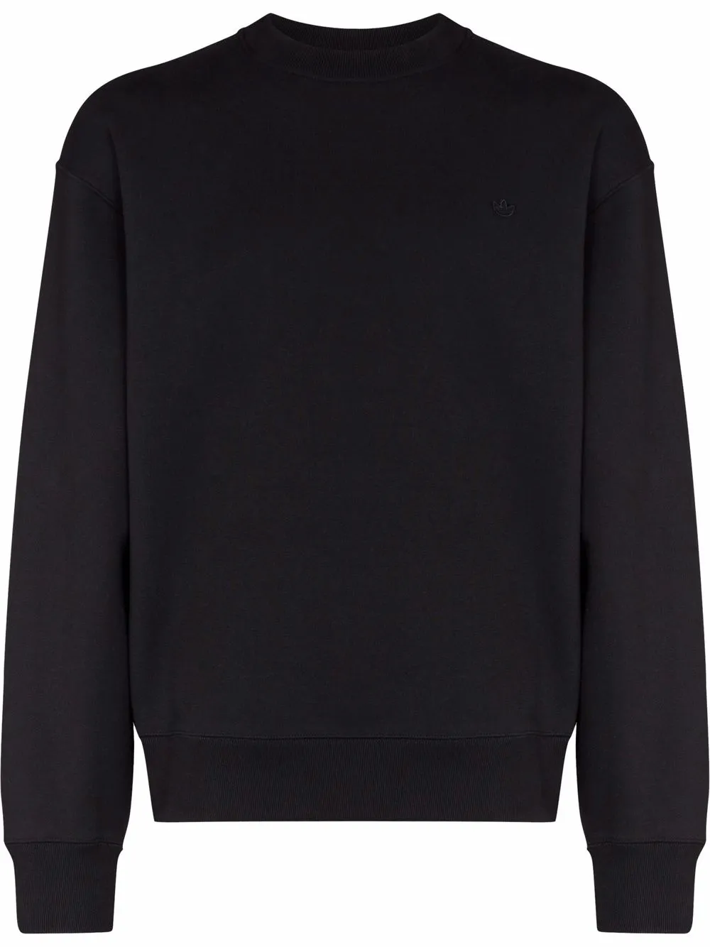 

adidas sudadera Adicolor Trefoil con cuello redondo - Negro