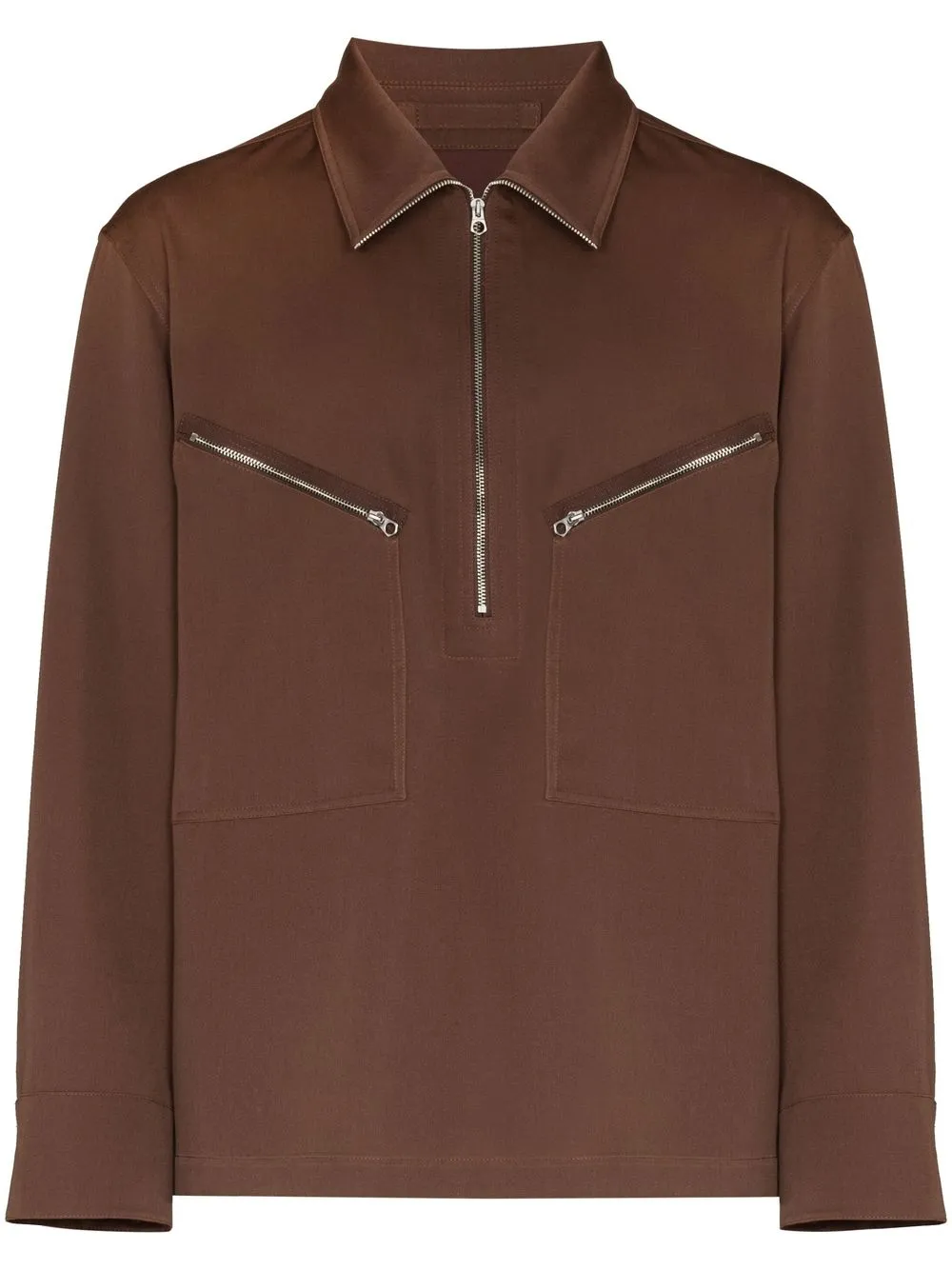 

Jil Sander zip-fastening sweatshirt - Brown