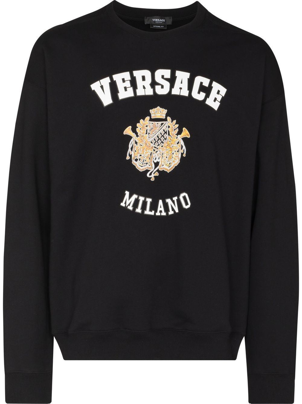 Versace logo-print Sweatshirt - Farfetch