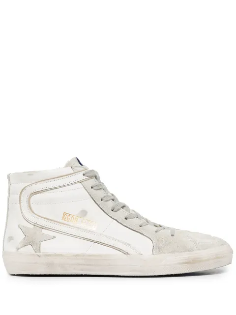 golden goose white patchwork