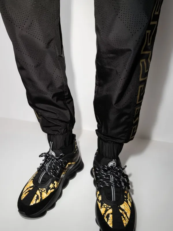 Versace Greca-detail Track Pants - Farfetch