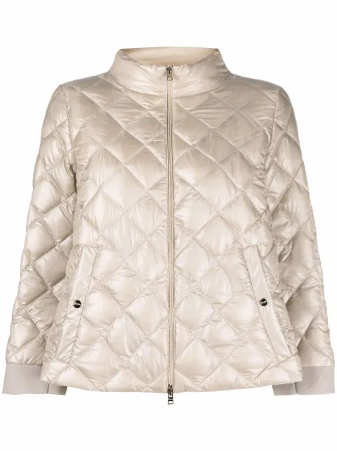 Herno diamond quilt down jacket