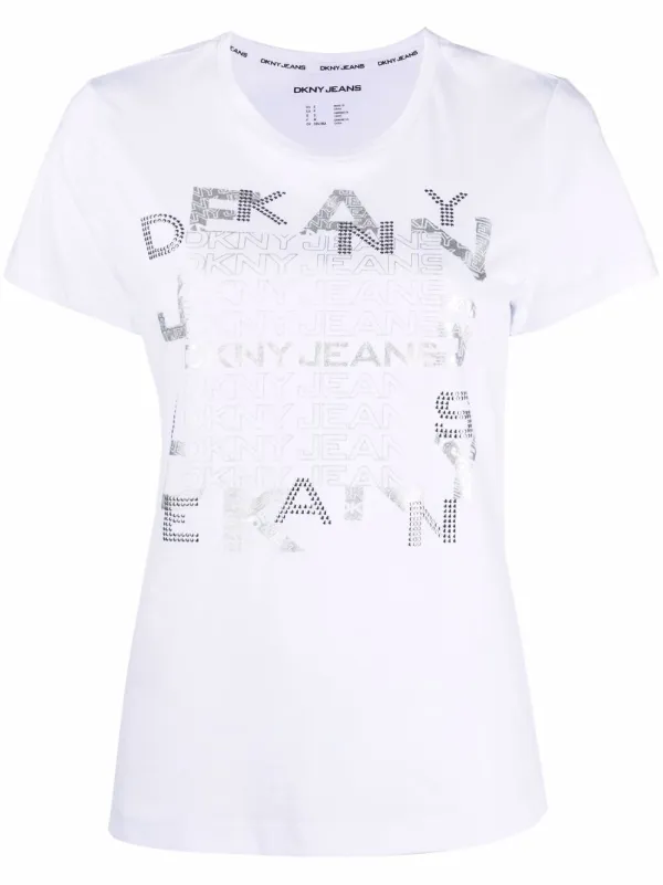 DKNY logo-graphic T-shirt - Farfetch