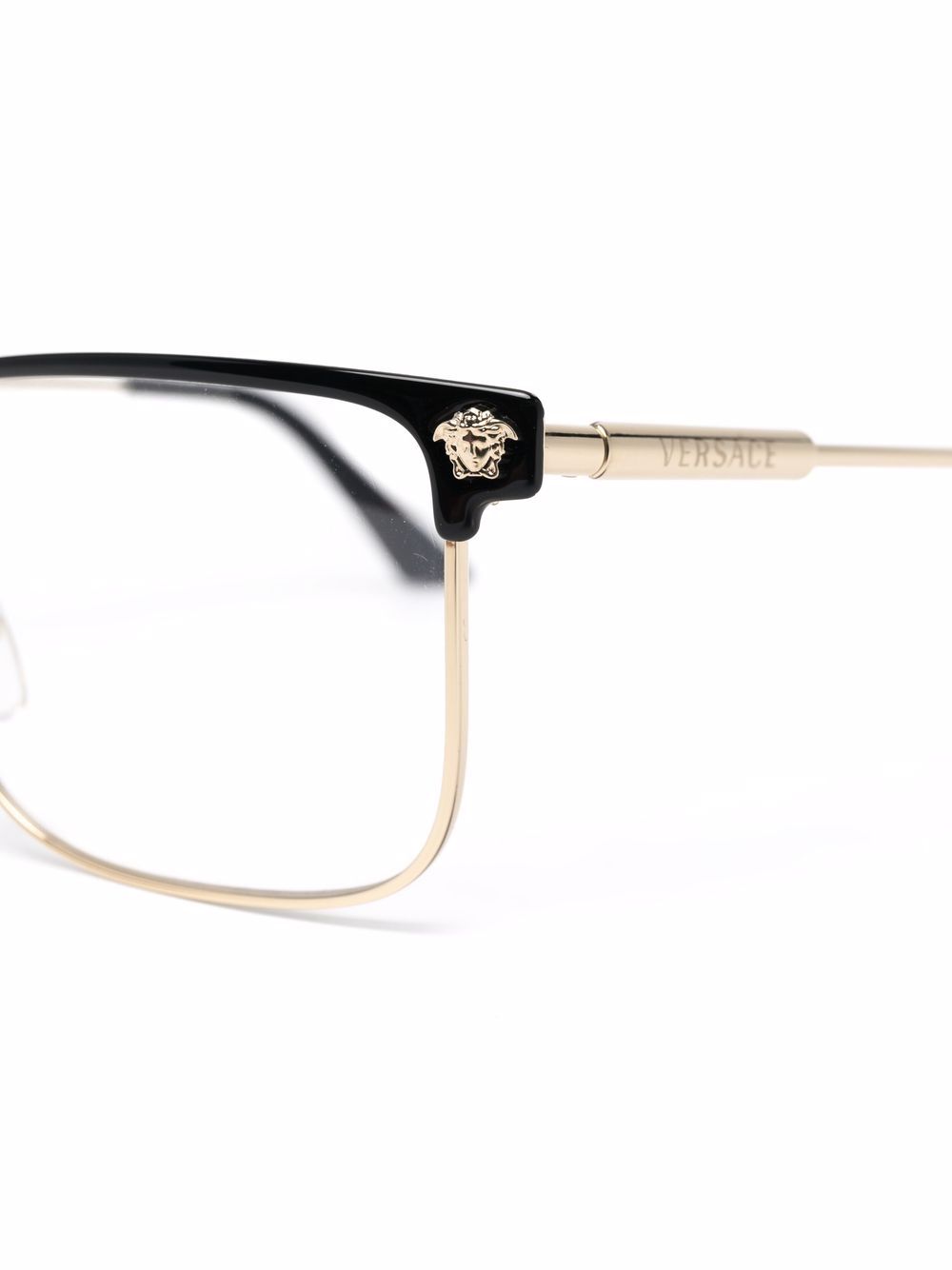 фото Versace eyewear очки с контрастным мостом