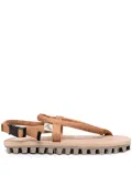 Suicoke GUT slide-buckle sandals - Brown