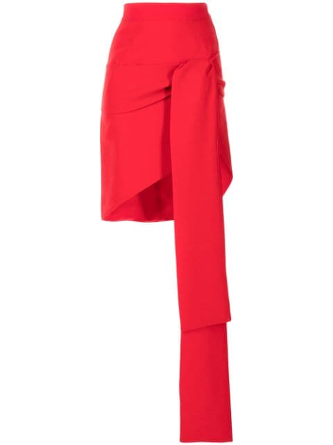 Maticevski tied-front pencil skirt