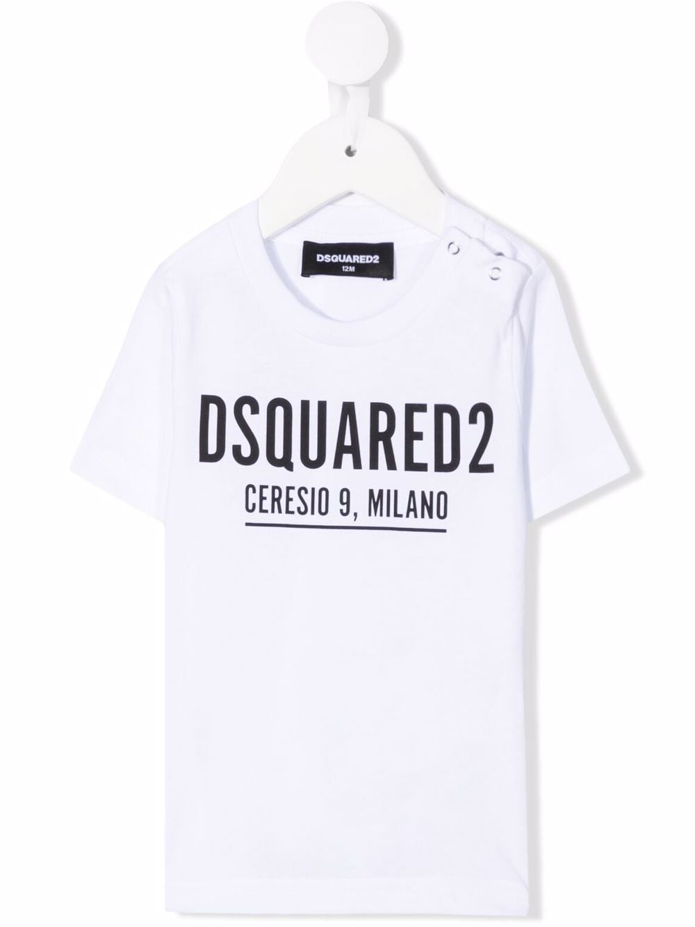 фото Dsquared2 kids футболка с логотипом