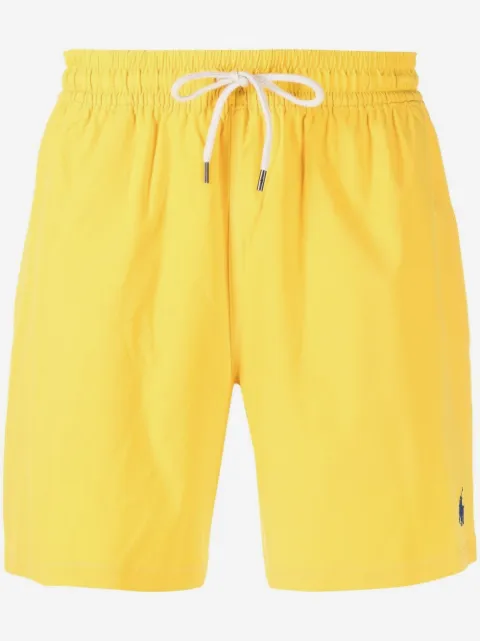 Polo Ralph Lauren shorts de playa con cordones en la pretina
