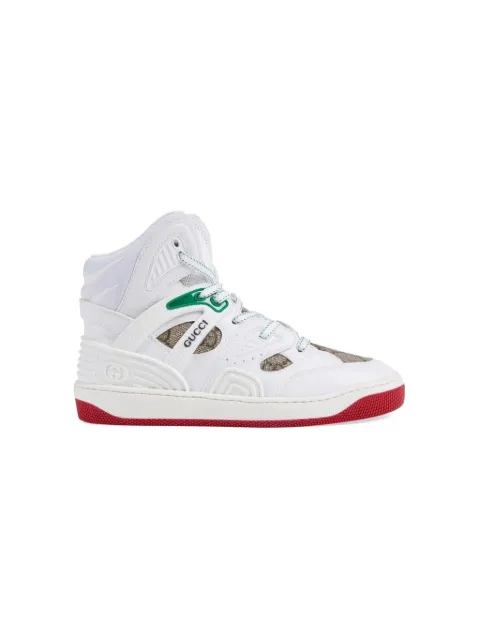 Gucci Kids Basket lace-up sneakers