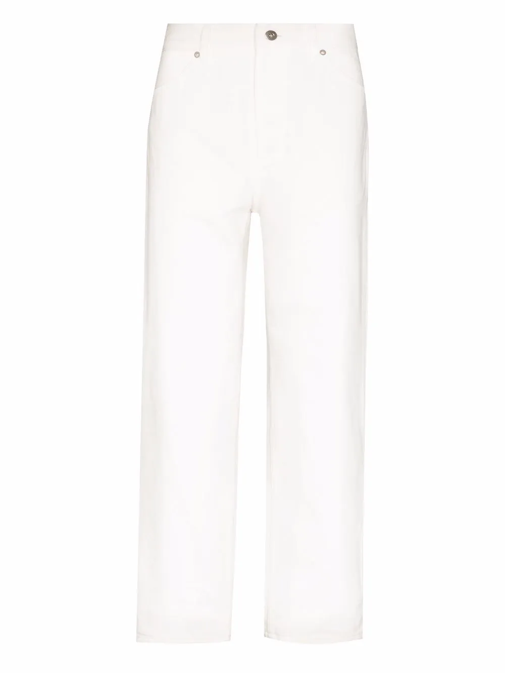 

Jil Sander jeans bootcut de tiro bajo - Blanco