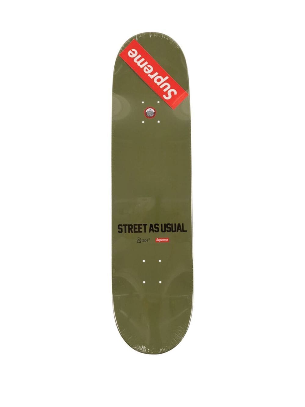 x WTAPS Sic'Em! skateboard deck