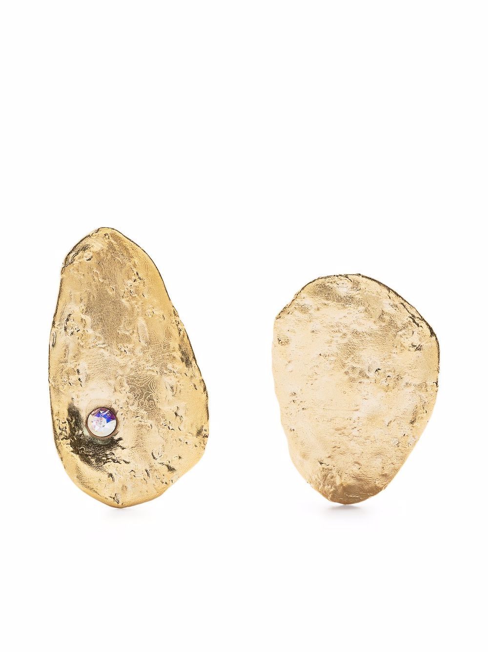 

Forte Forte pearl-embellished asymmetric earrings - Gold