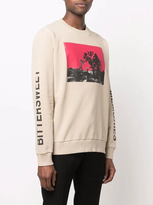1017 ALYX 9SM Joshua graphic-print Sweatshirt | Neutrals | FARFETCH BH