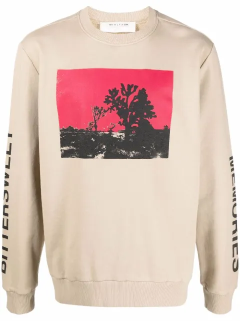 1017 ALYX 9SM Joshua graphic-print sweatshirt