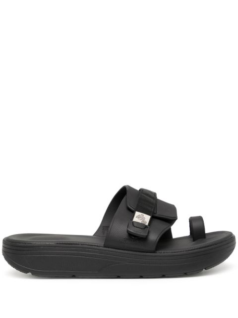 Suicoke Uta rubber toe-strap slides