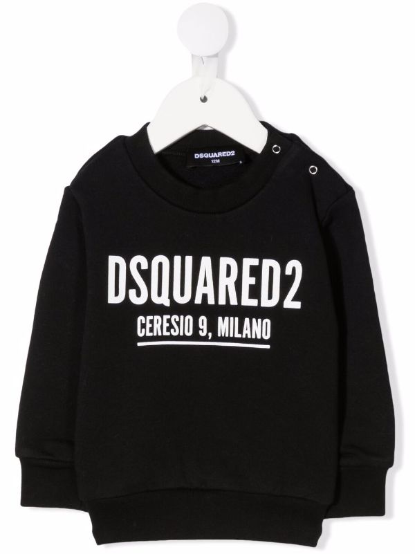 Dsquared2 logo print online sweatshirt